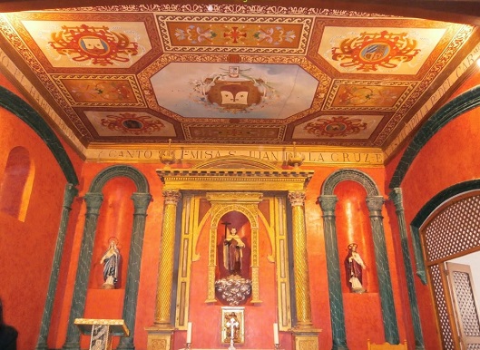 Pinturas de la capilla de San Juan de la Cruz en Medina del Campo